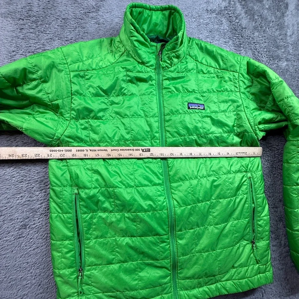 Patagonia Nano Puff Jacket Mens S Cilantro Green PrimaLoft Insulated Puffer
